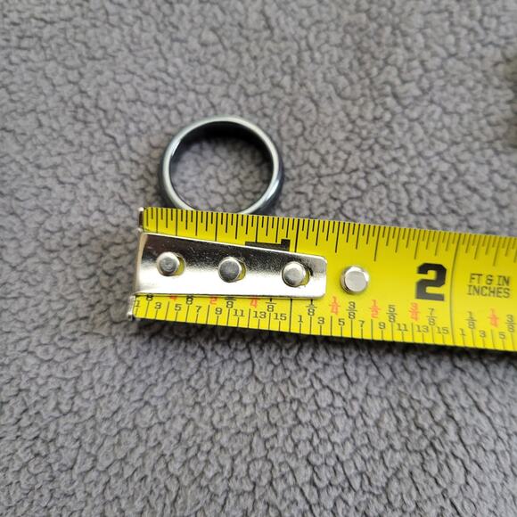 ARTISAN Costume Jewelry Handmade Bracelets Necklace Ring Size 7 Gunmetal 6PC - Picture 4 of 7